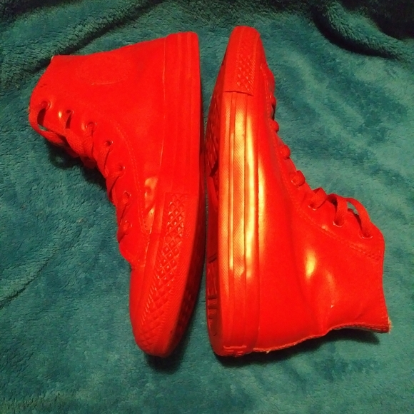 Converse • Cherry Red • Kids 3 • Back To School - Picture 3 of 10